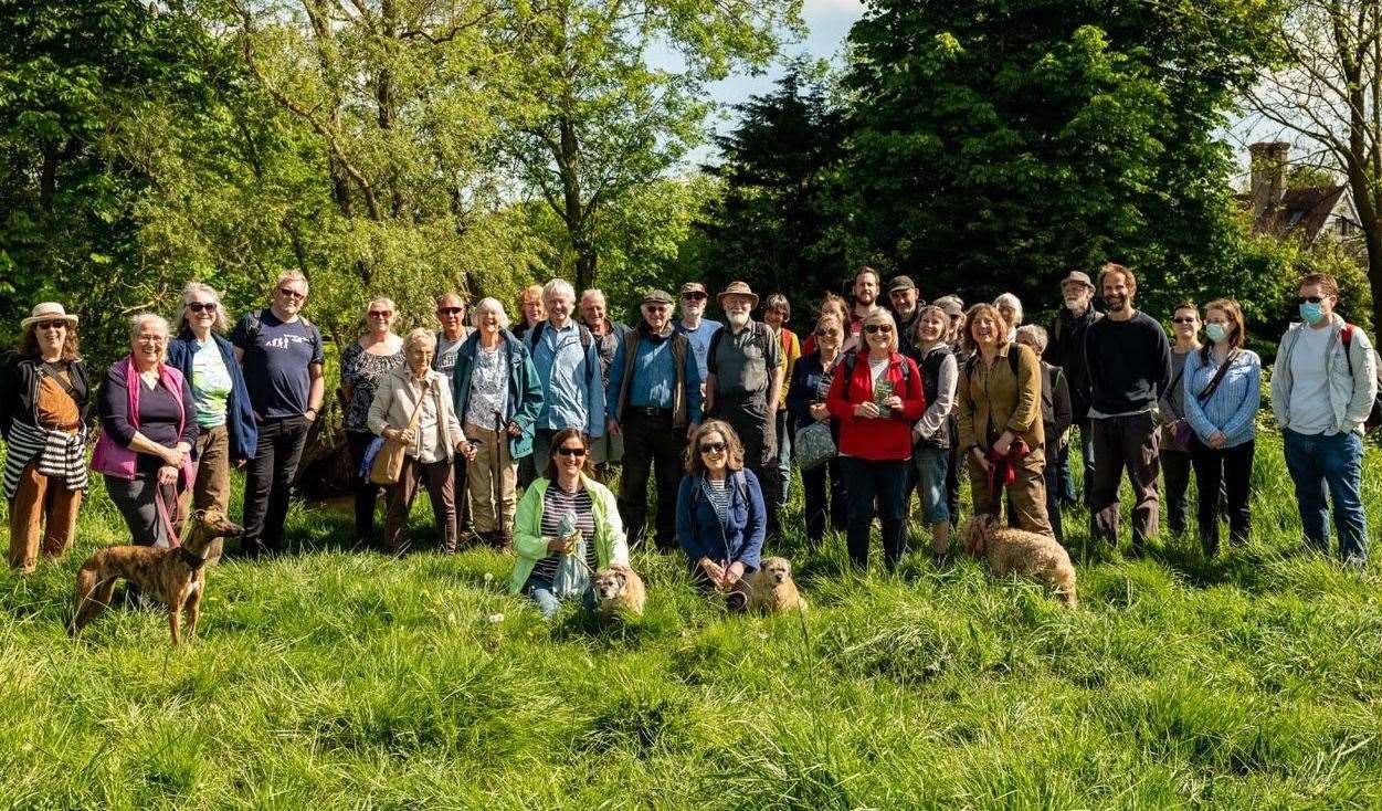 The Friends of Old Park and Chequers Wood, Canterbury, are hoping to buy the site along with other conservation organisations