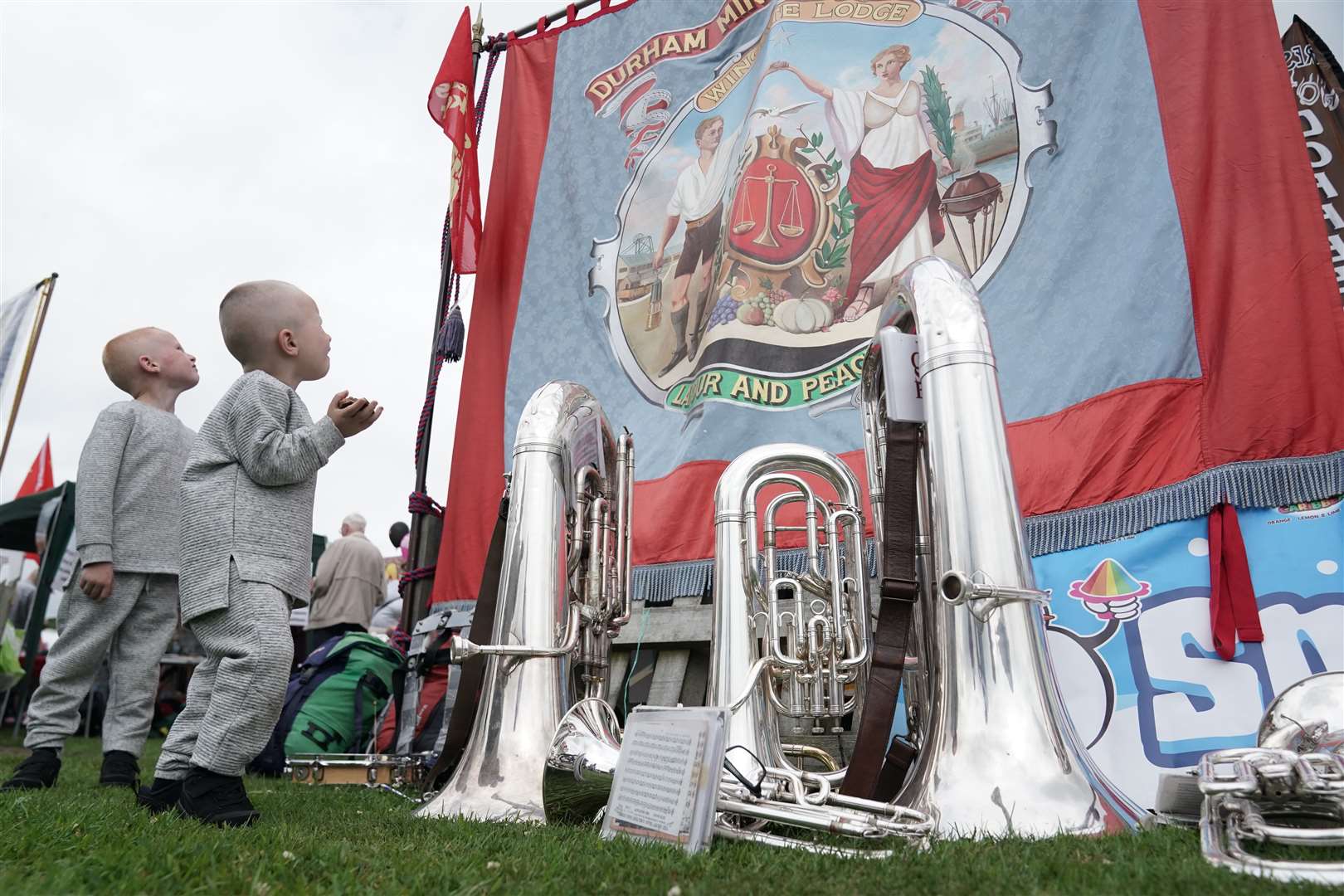 The Gala attracted families to the centre of Durham (Owen Humphreys/PA)