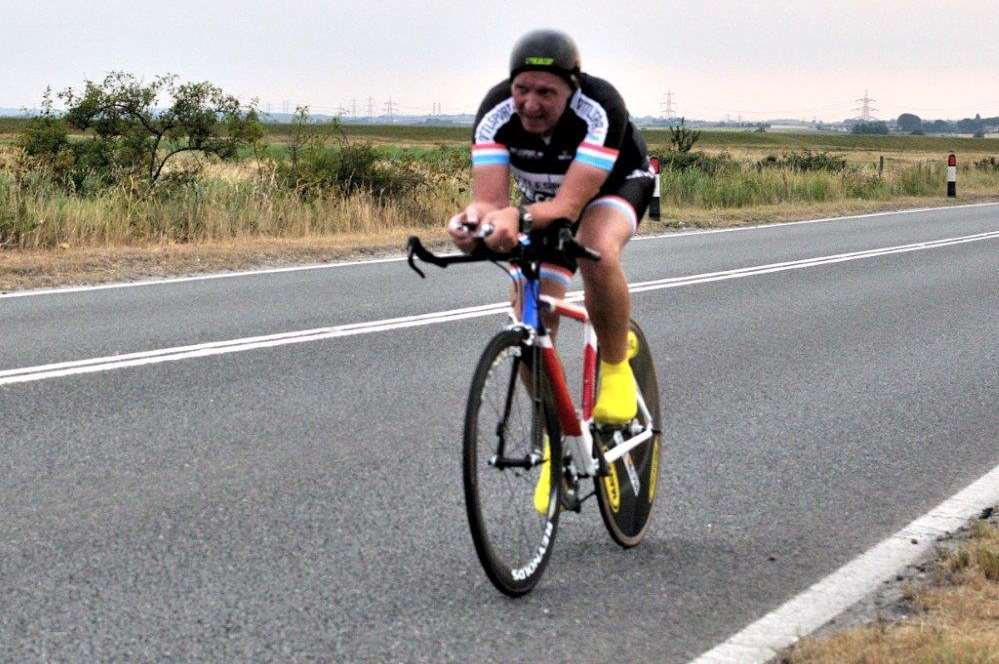 Graham Strugnell in training