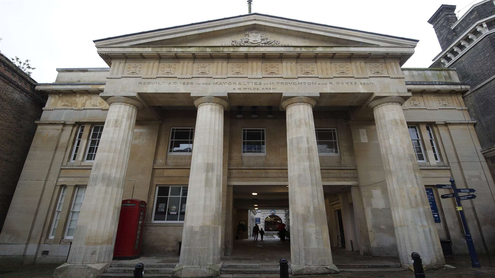 Outside of the Borough Market, Gravesend