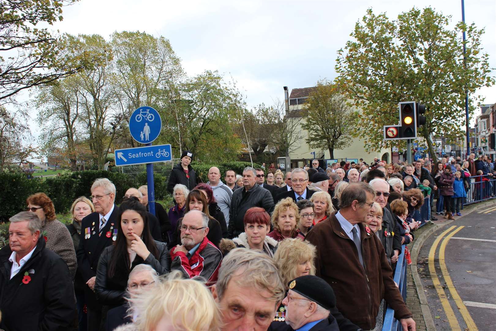 Big crowds are expected at the Sheerness cenotaph on Sunday (5296218)