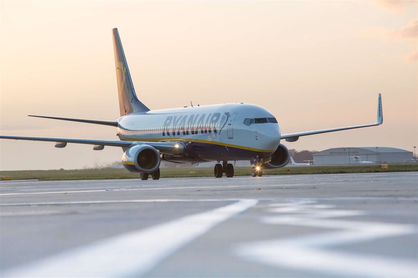 The incident took place on a plane at Stansted Airport. Stock picture