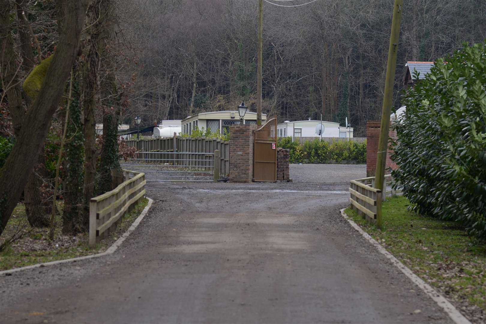 The Brotherhood Wood traveller site at Dunkirk. Picture: Chris Davey