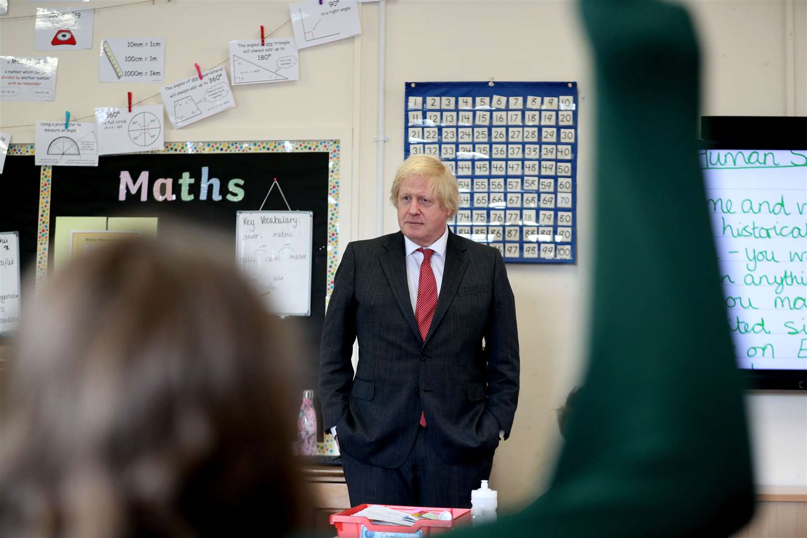 Prime Minister Boris Johnson pledged to ‘level up’ education funding (Steve Parsons/PA)