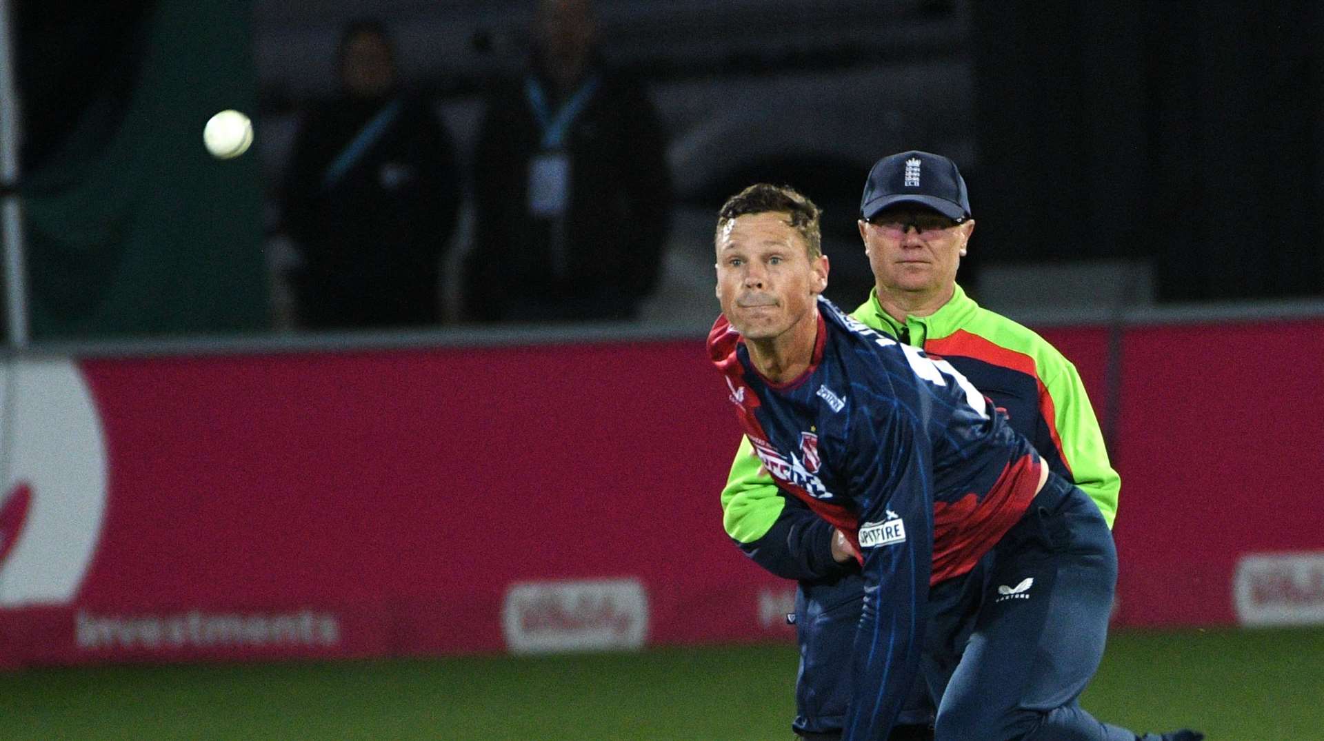 Kent's South African all-rounder George Linde. Picture: Barry Goodwin