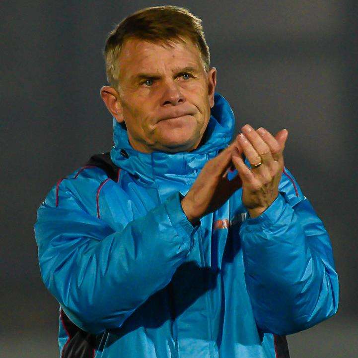 Dover manager Andy Hessenthaler Picture: Alan Langley
