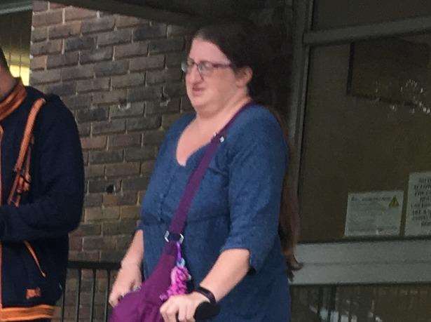 Emma Knell leaves Sevenoaks Magistrates' Court (4248207)