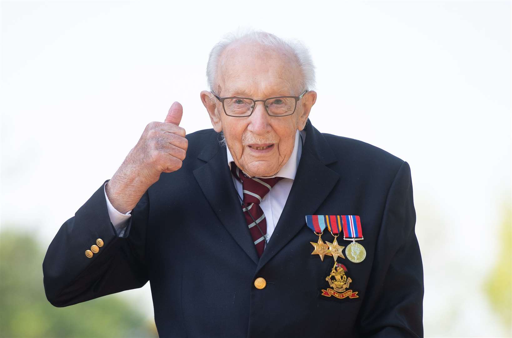 Captain Tom Moore (Joe Giddens/PA)