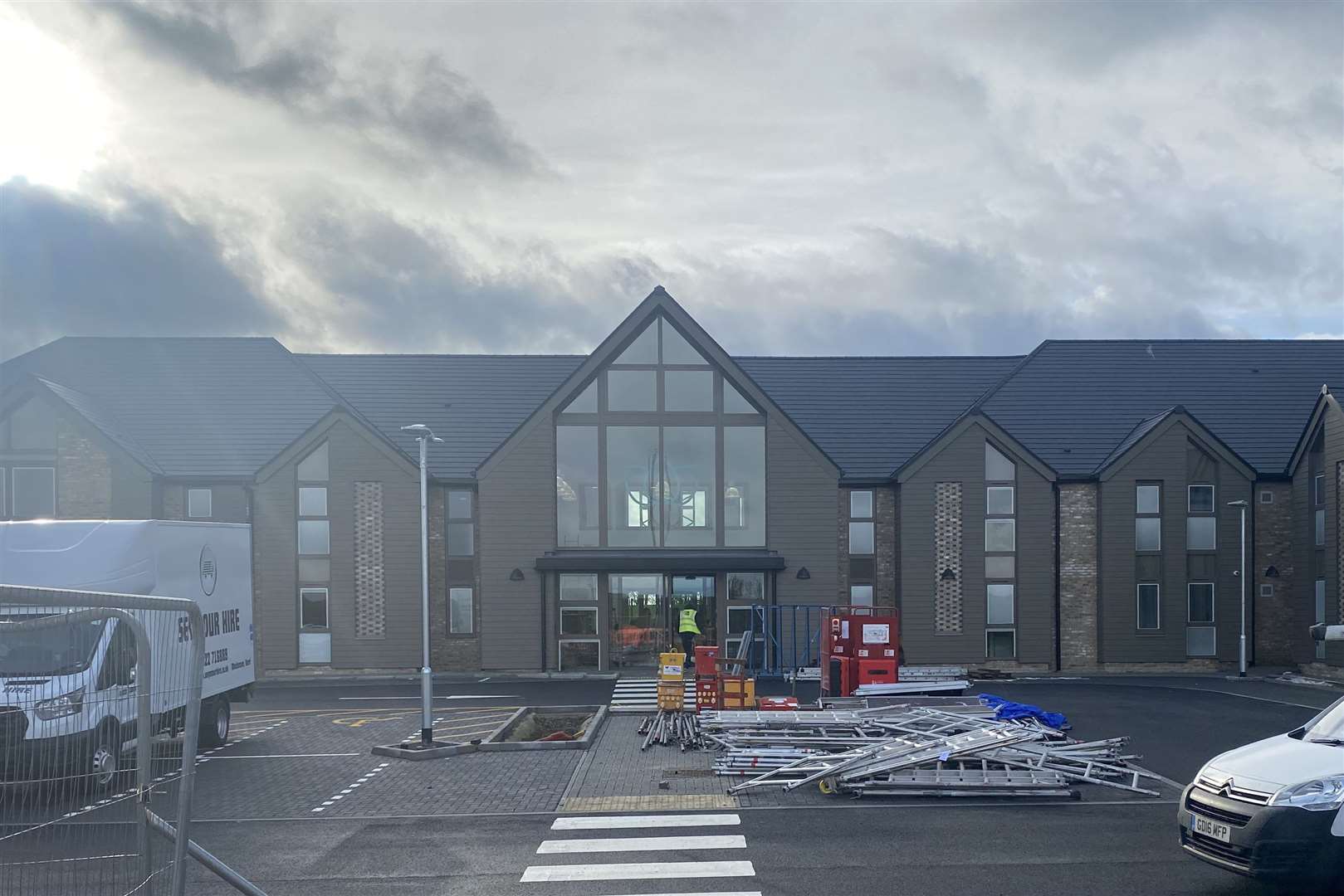 Doctors' surgery in Coxheath demolished to make way for eight houses as