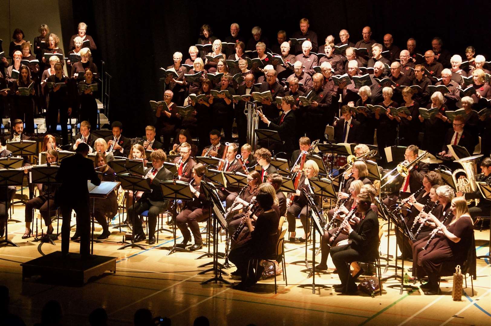 The Maidstone Wind Symphony in action