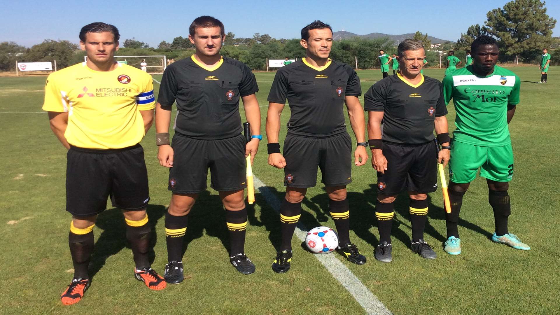 Tom Bonner captained Ebbsfleet in their first pre-season friendly against Farense