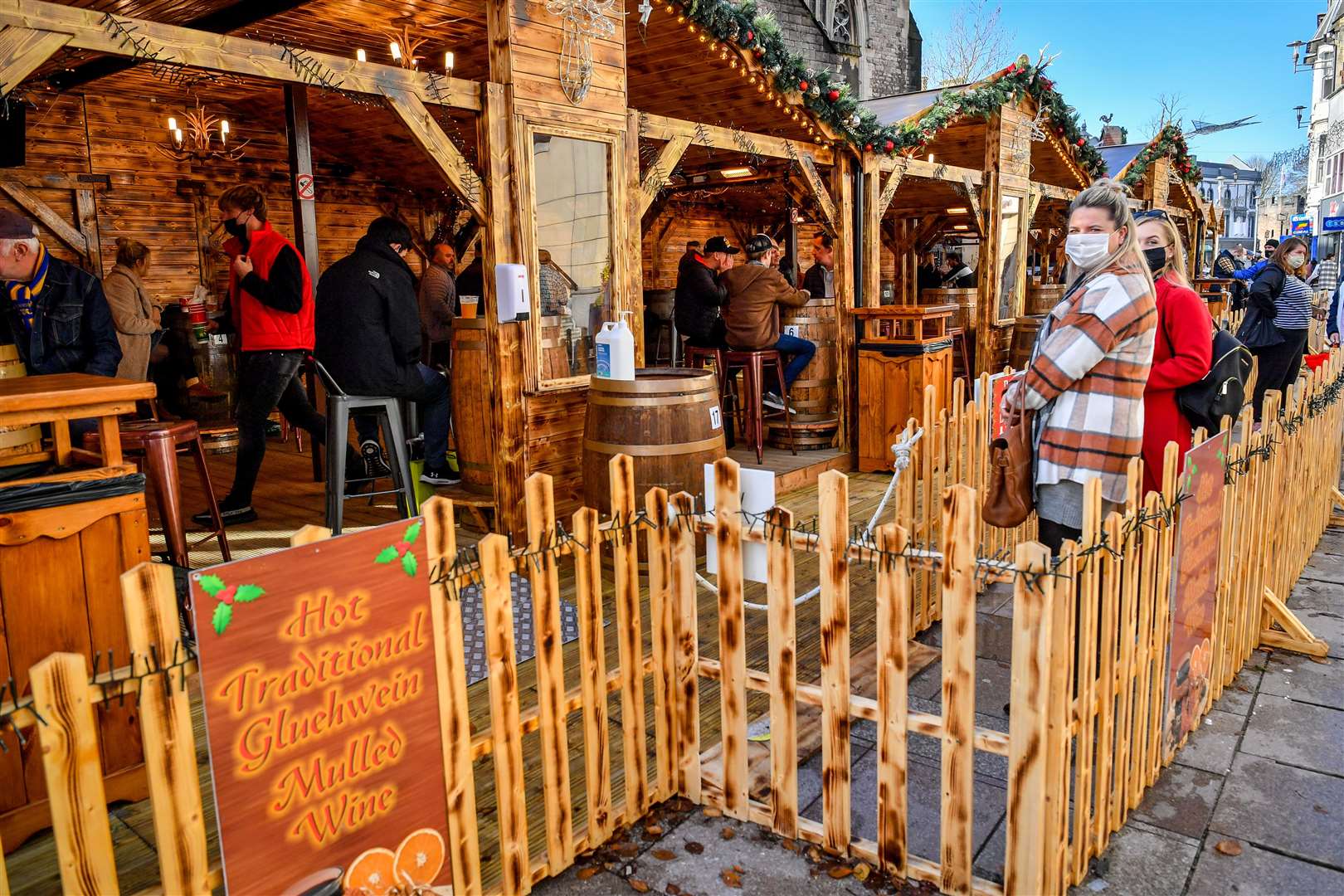 The rules around Christmas markets depend on which tier an area is in (Ben Birchall/PA)