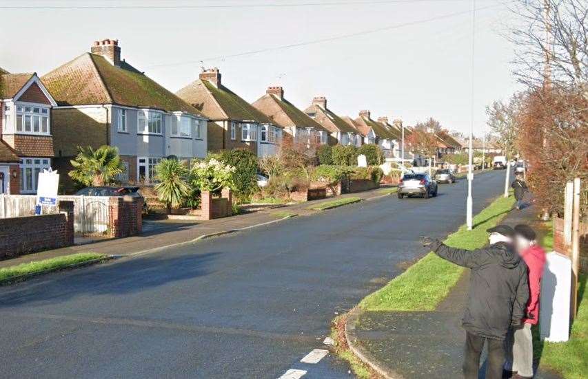 400 cannabis plants were seized in Salisbury Avenue, Broadstairs. Picture: Google