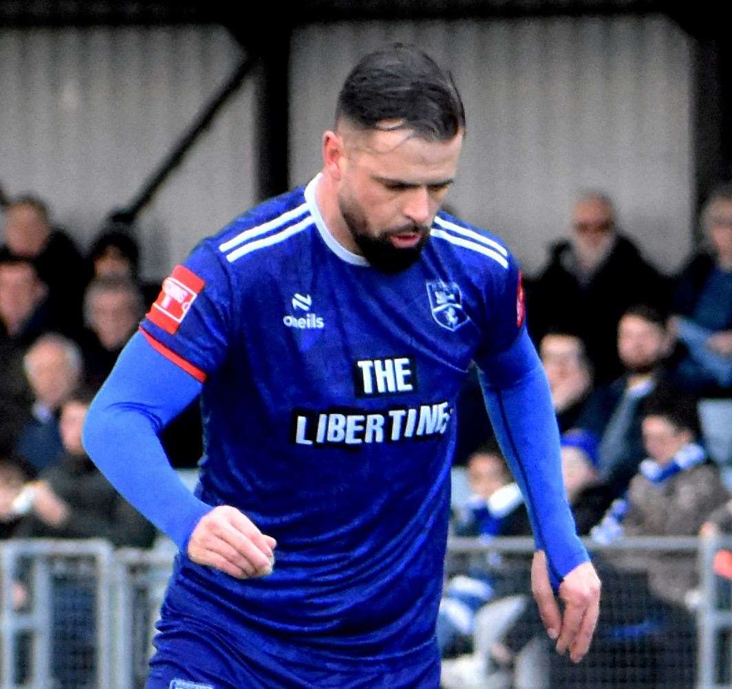 Ben Greenhalgh - starts life as Margate player-boss with a pre-season friendly against lower-division Whitstable on Saturday. Picture: Randolph File