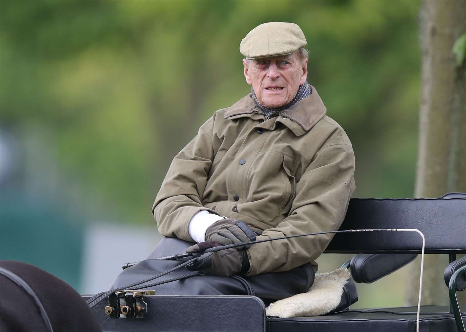 Well into his nineties, the Duke of Edinburgh drove carriages during the Royal Windsor Horse Show in Windsor (Andrew Matthews/PA)