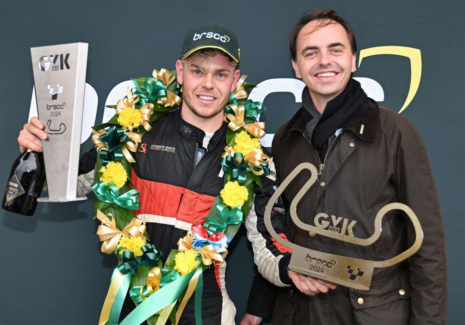 Smith with Gerrit van Kouwen's son, Ethan. Picture: Simon Hildrew