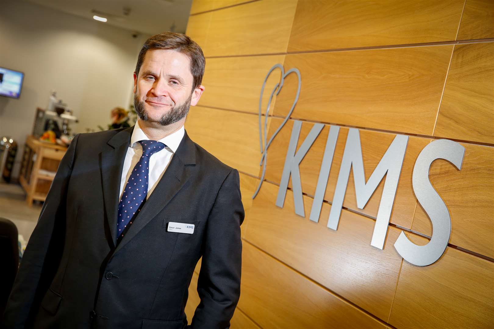 KIMS Hospital chief executive Simon James