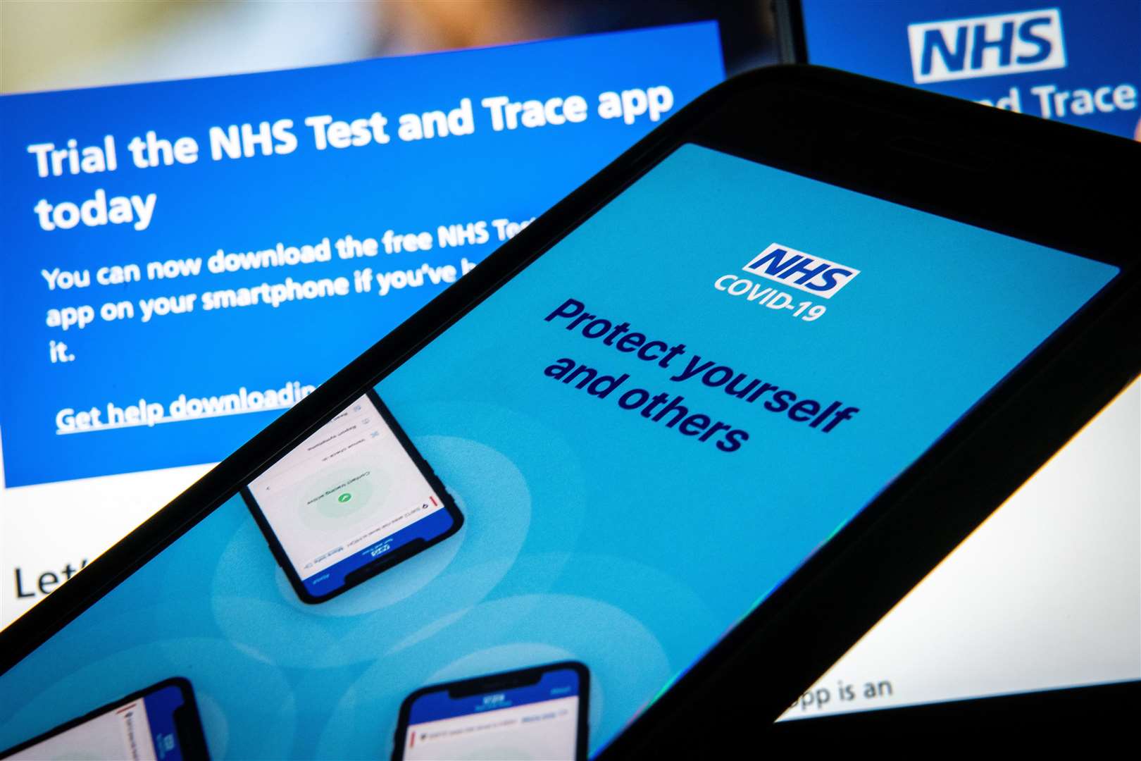 The ministers were contacted by NHS Test and Trace. Photo illustration by Leon Neal/Getty Images