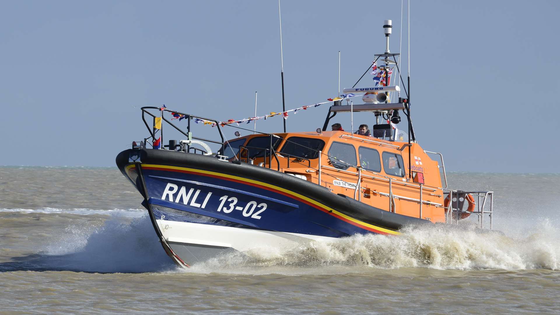 The Dungeness lifeboat The Morrell