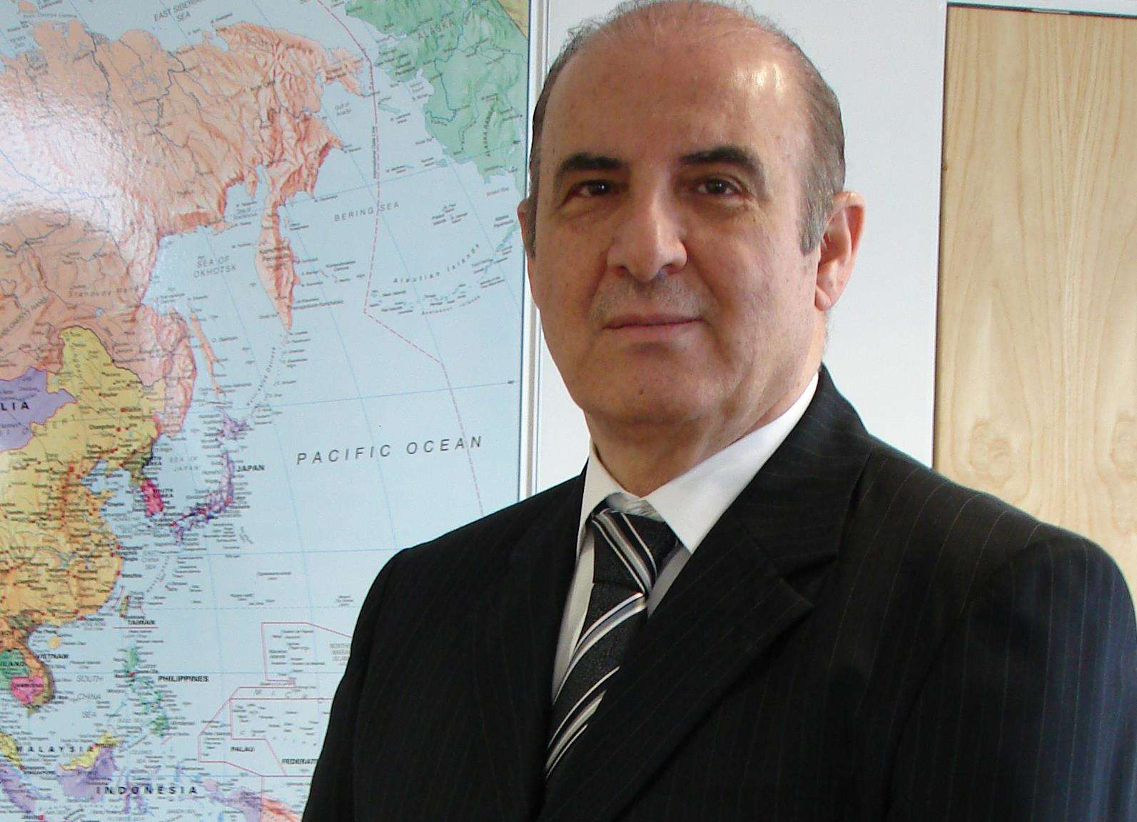 Lydd Airport executive manager Hani Mutlaq