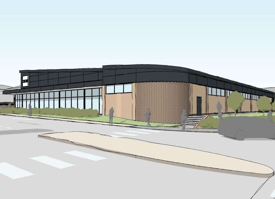 How the Aldi store in Folkestone could look. Picture: Corstorphine & Wright