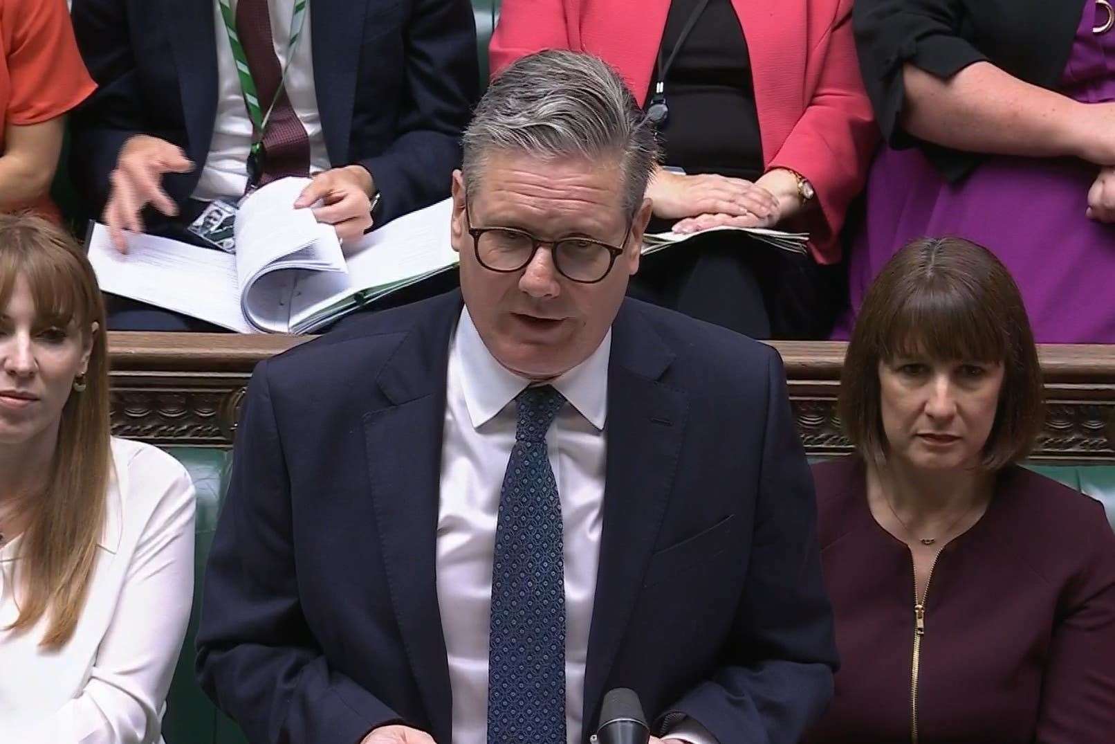 Key moments from Sir Keir Starmer’s first Prime Minister’s Questions