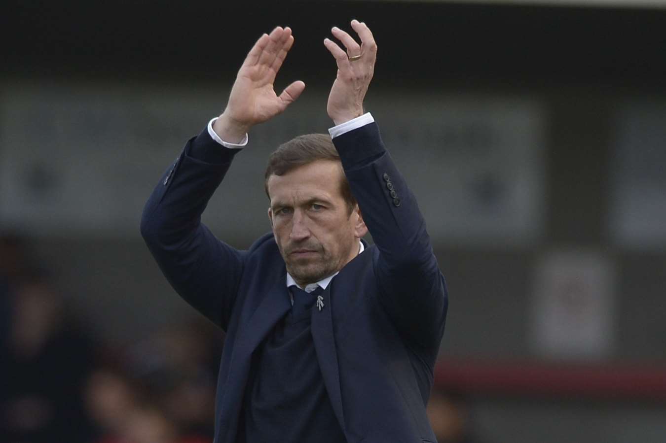 Gills manager Justin Edinburgh Picture: Barry Goodwin