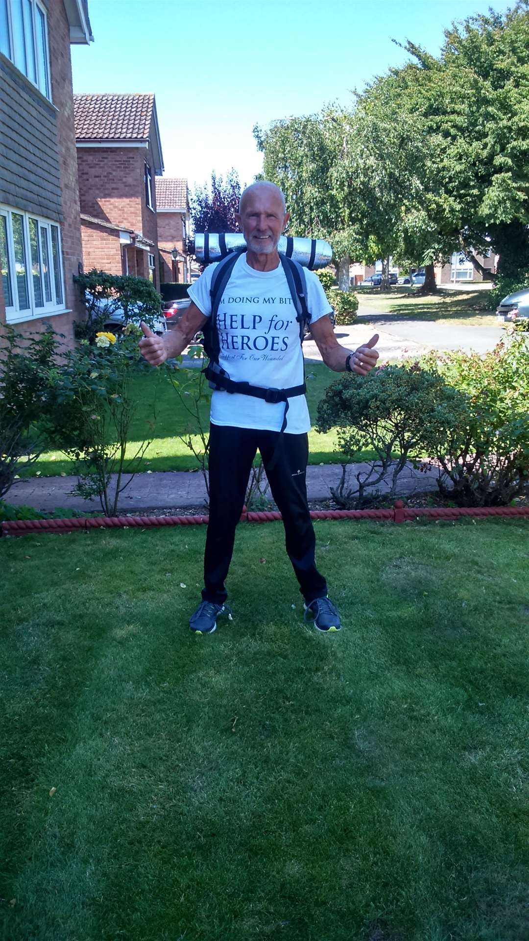 Brian Edwards is fundraising for Help For Heroes (Help For Heroes/PA)