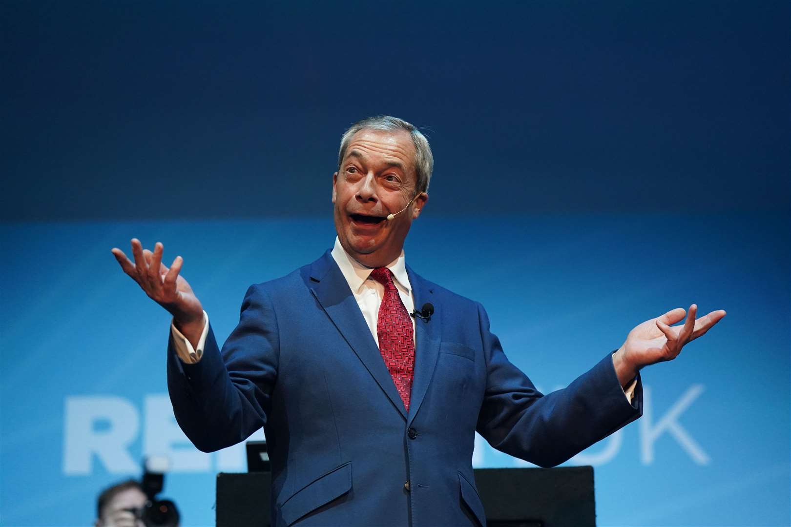 Reform UK leader Nigel Farage (Jacob King/PA)