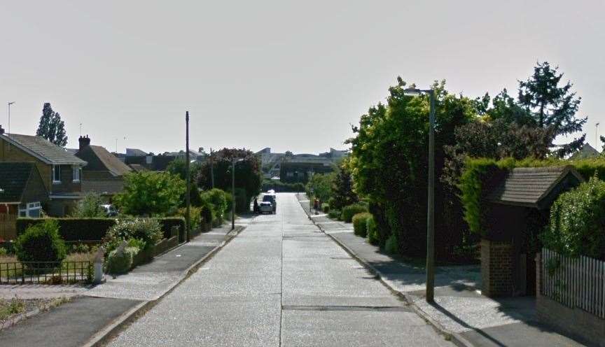 Firefighters were called to a blaze in Virginia Road, Whitstable. Picture: Google Street View