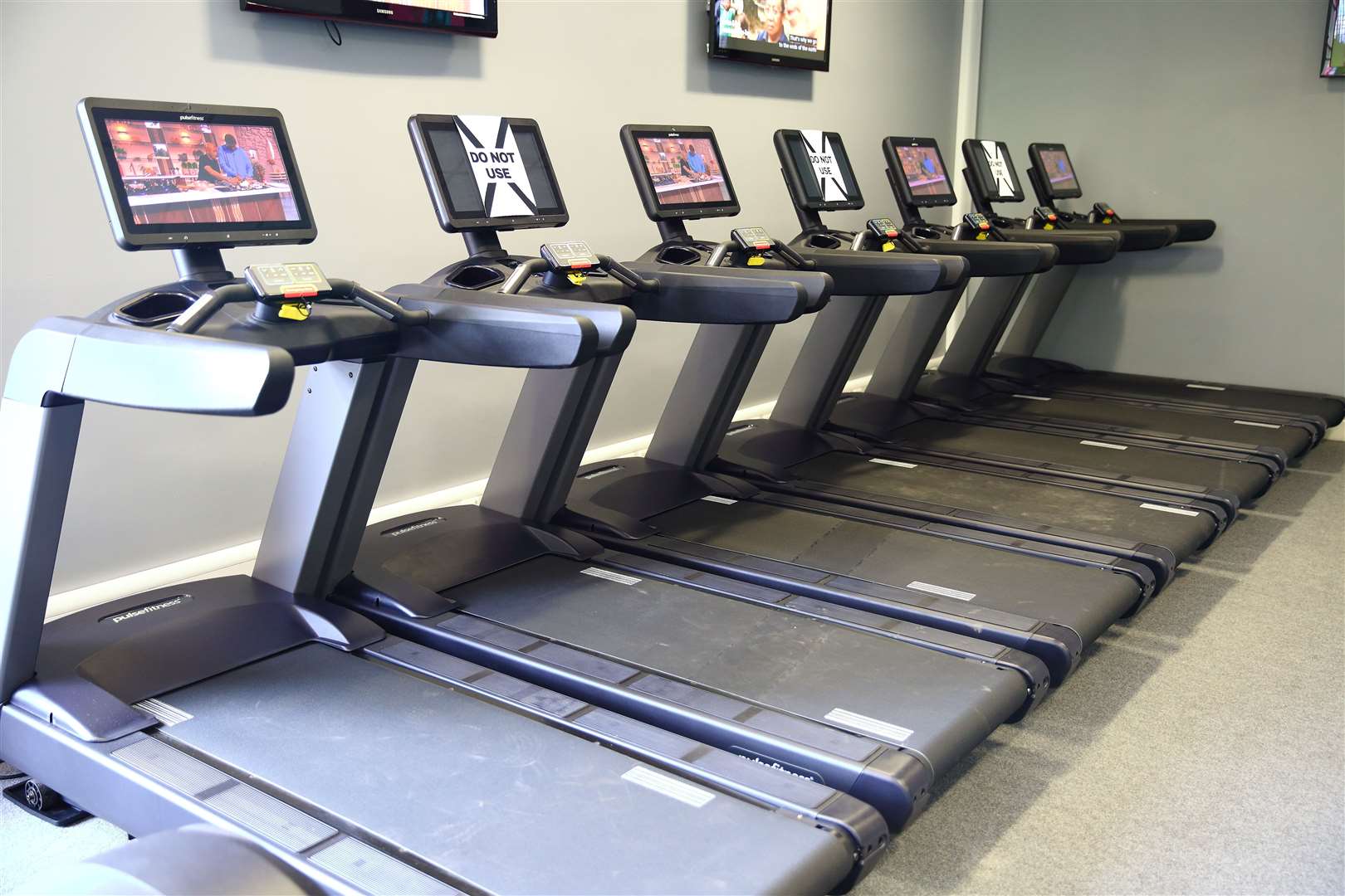 Equipment at Cascades leisure centre