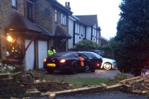 The scene in Mierscourt Road. Picture Twitter @gawainyoung