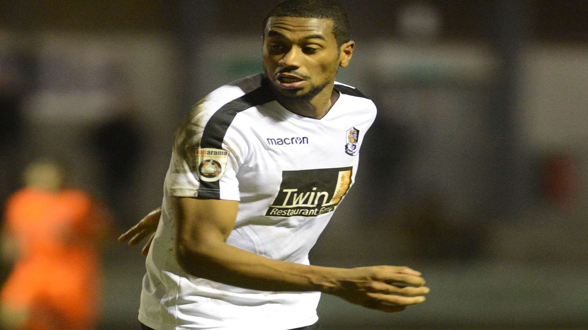 Dartford striker Danny Mills. Picture: Gary Browne