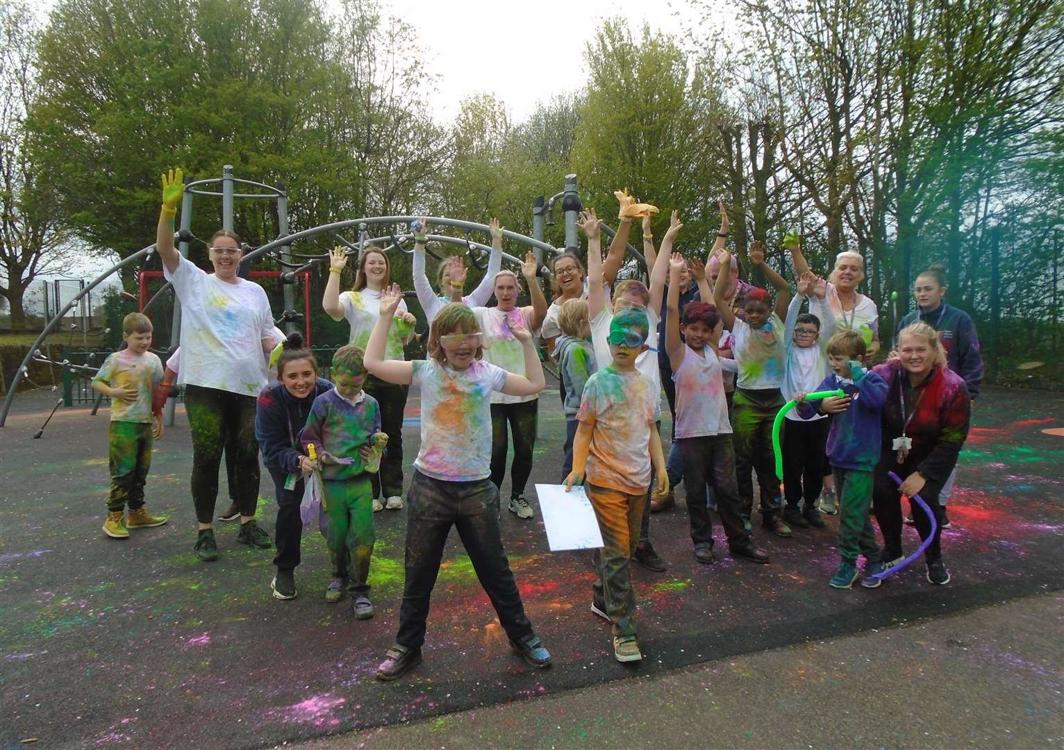 Pupils said they feel happy at the school