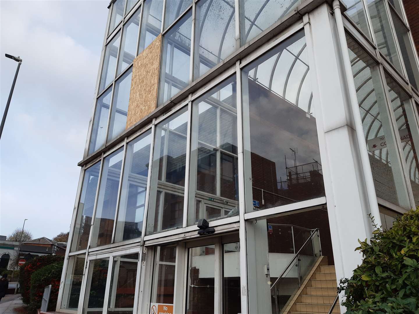 The Broadway Shopping Centre's main building is now empty