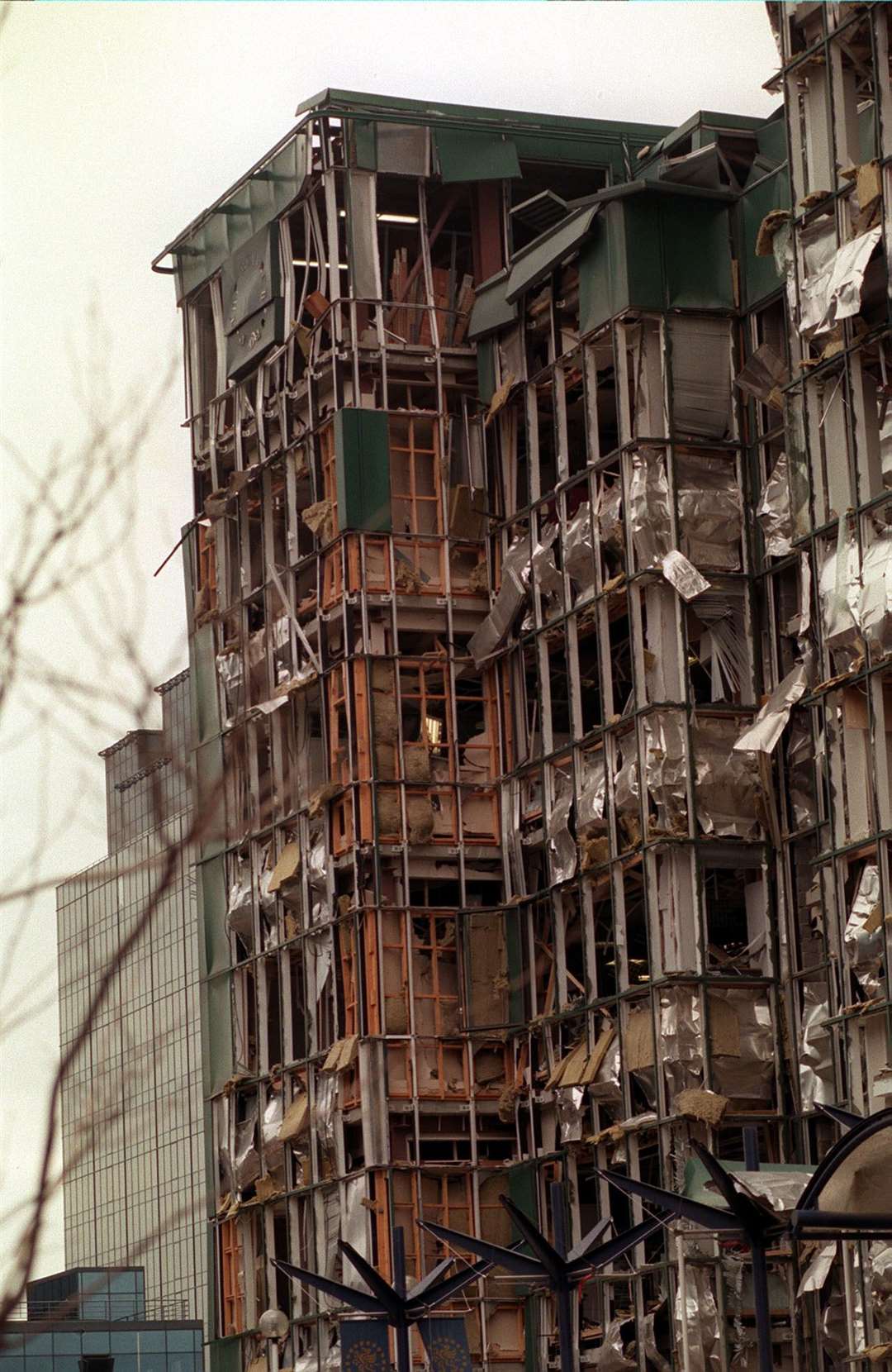 The IRA called off its 17-month ceasefire in February 1996 with the London Docklands bombing which killed two and badly injured others (Tony Harris/PA)