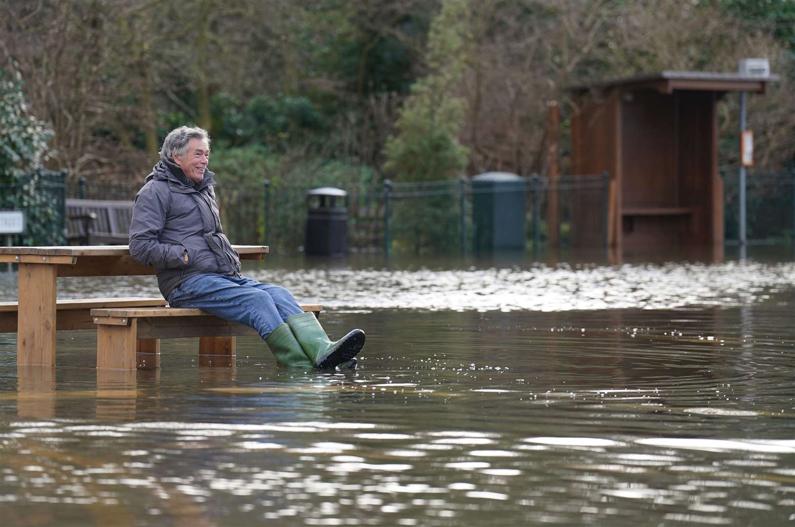 More flood warnings are in place with people urged to remain vigilant over the coming days (Joe Giddens/PA)