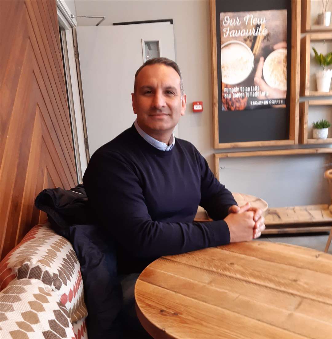 Gurjit Randhawa, owner of Esquires Coffee in Dartford and Crayford believes the ULEZ expansion won't have too much of an impact on his business.
