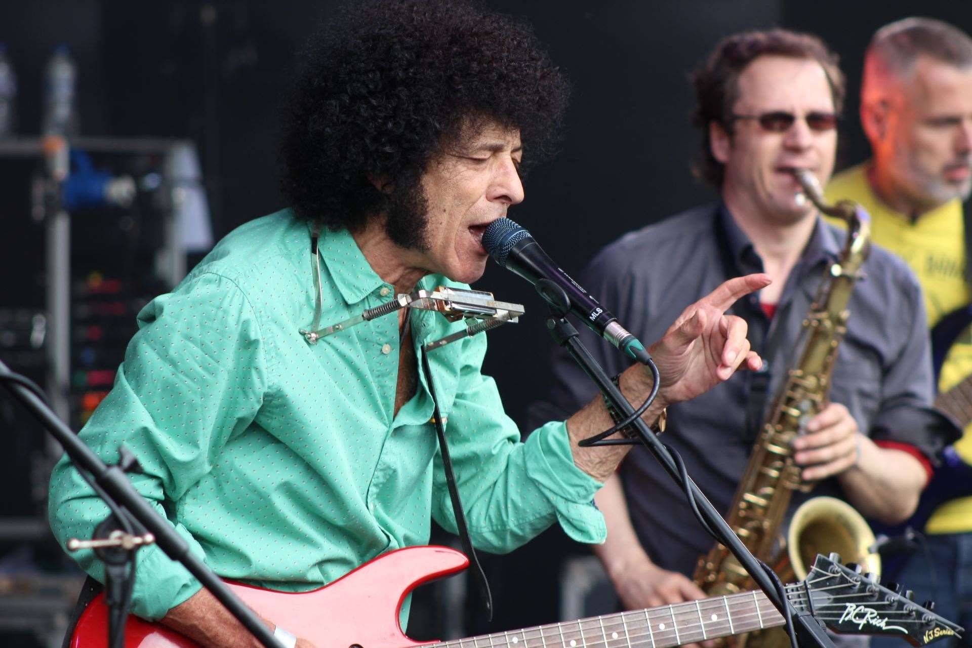 Ray Dorset of Mungo Jerry at A New Day Festival at Mount Ephraim Gardens, Hernhill, Faversham (14861486)