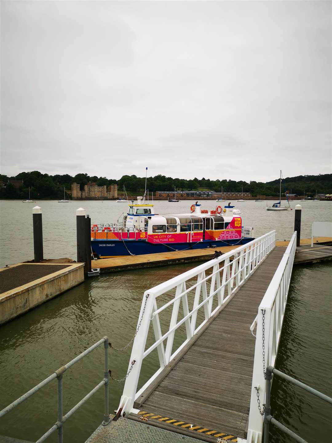 The Medway City of Culture 2025 bid boat