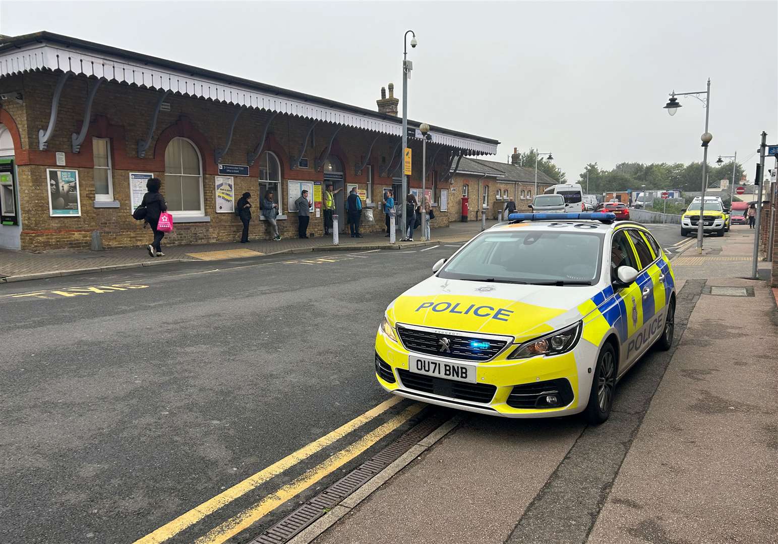 A person was confirmed dead near Canterbury East railway station