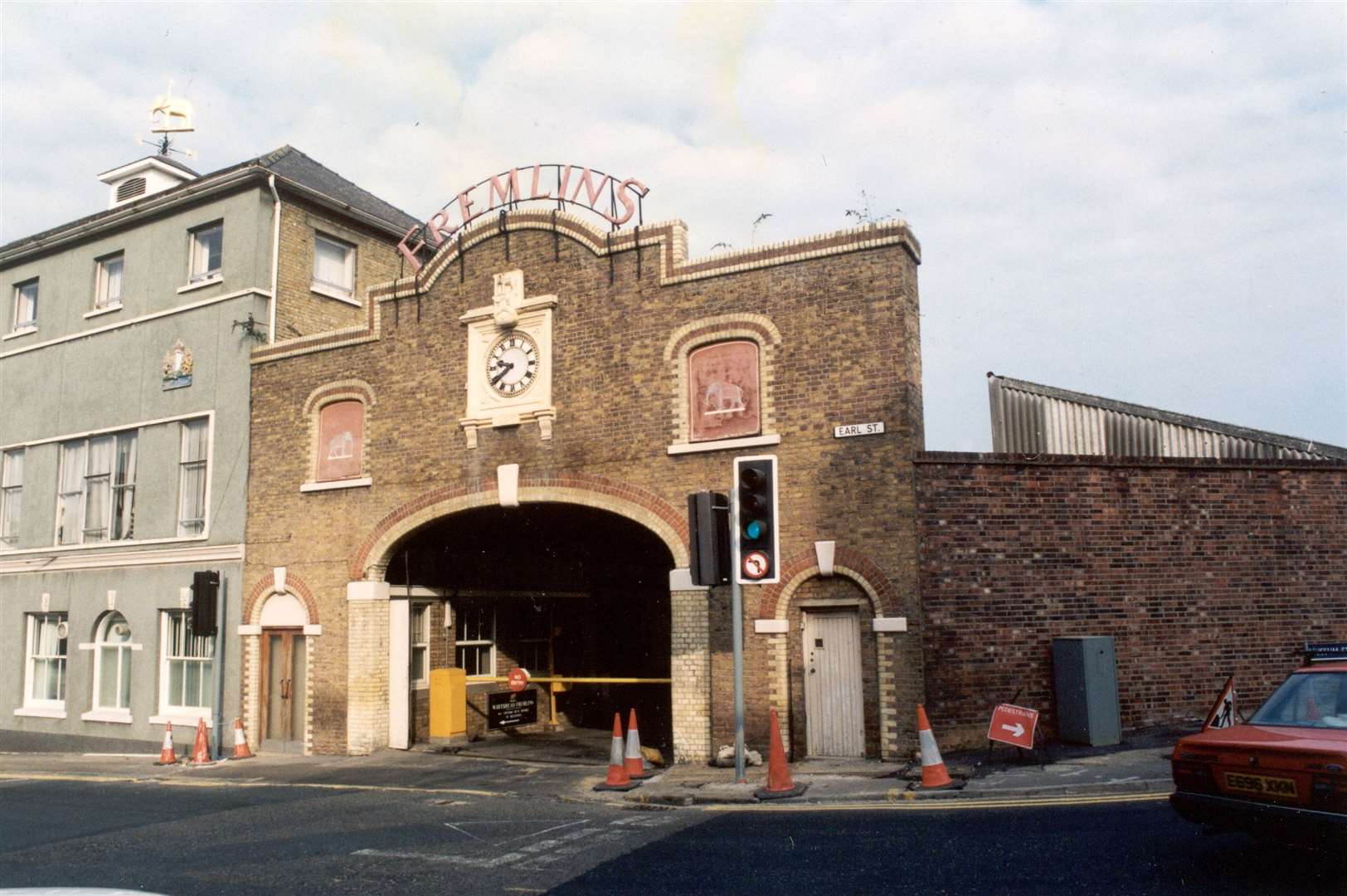 Fremlin’s Brewery, Maidstone, in 1995