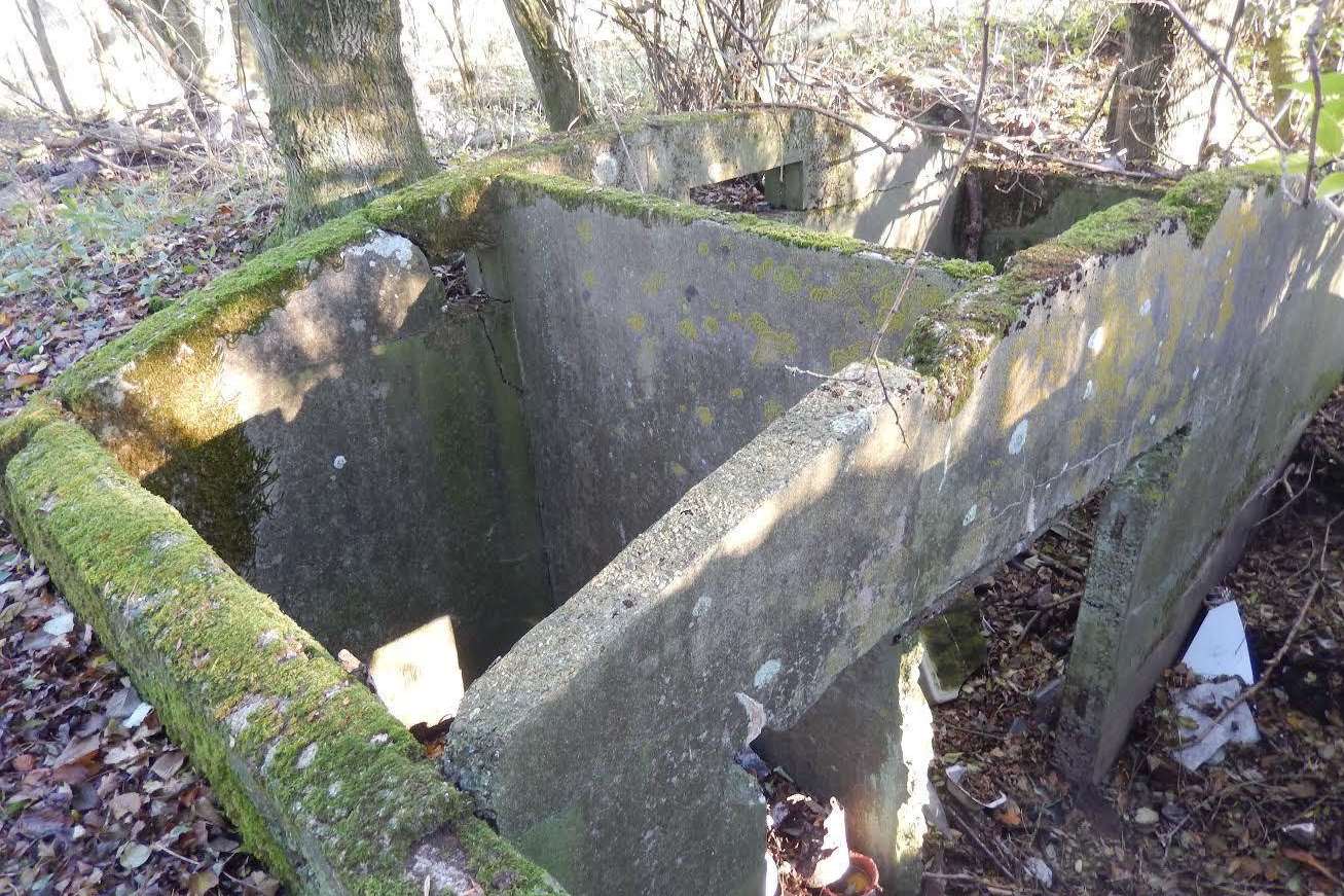 Ruins of Throwley airfield