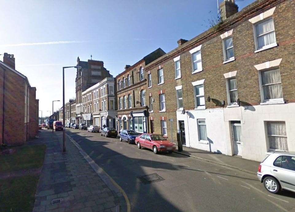 The incident happened in Margate High Street. Picture: Google Street View