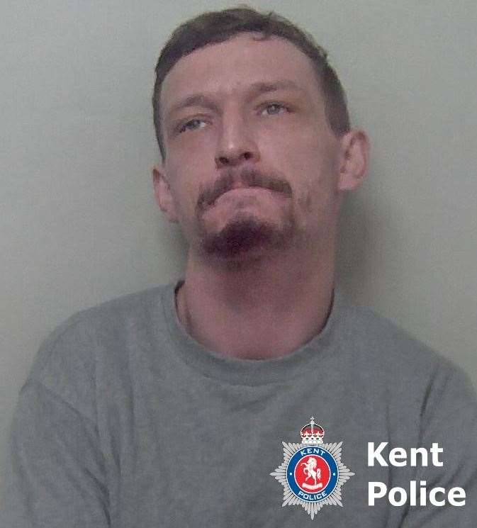 Luke Walker is wanted on recall to prison. He has links to Thanet and Canterbury. He has been on the run for a month. Picture: Kent Police