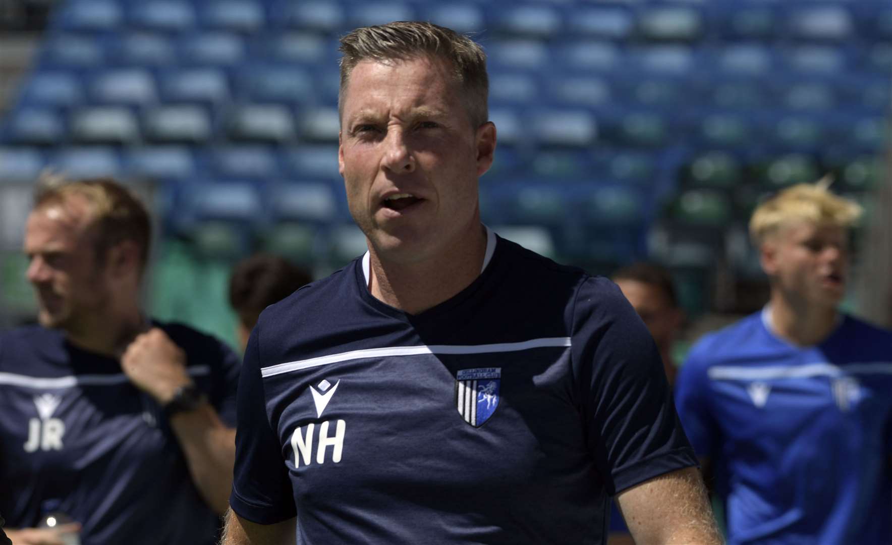 Gillingham manager Neil Harris. Picture: Barry Goodwin