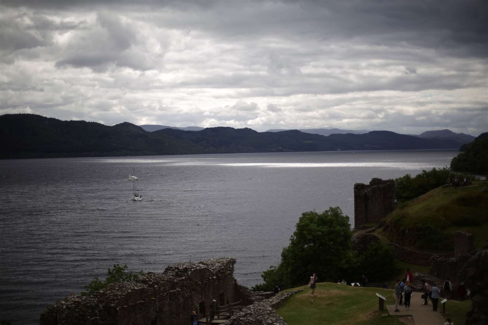 There is a ‘huge amount of concern’ about the River Ness, which is fed by the loch (Yui Mok/PA)