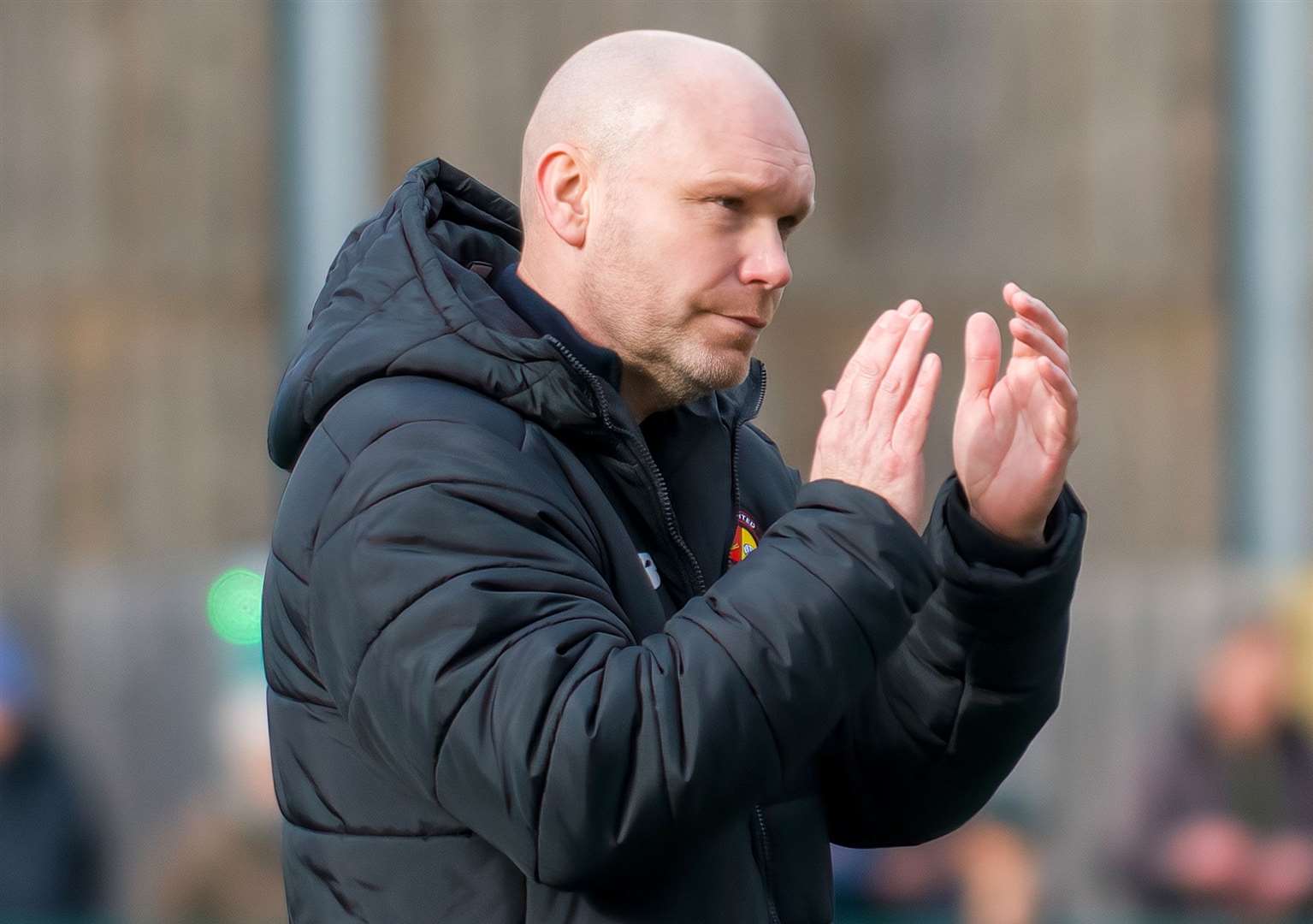 Ebbsfleet manager Danny Searle. Picture: Ed Miller/EUFC