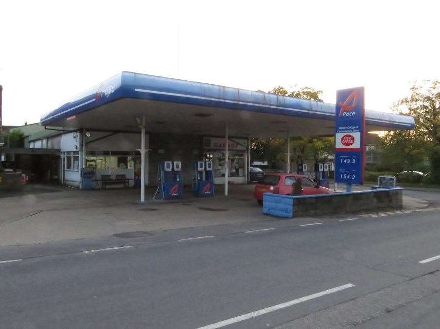 Boughton Post Office is based at the Oak Motors garage. Picture: Briony Lane