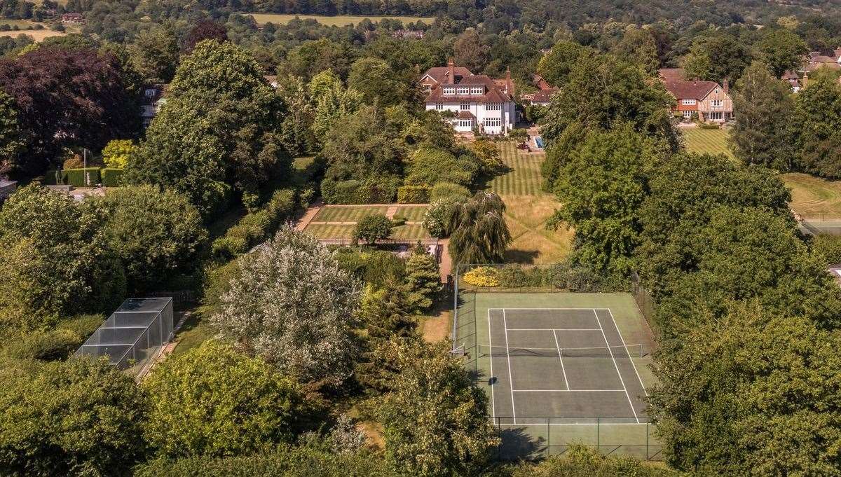 The £3.75m property is located in a rural countryside location. Picture: Knight Frank